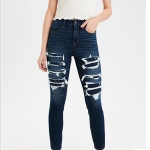American Eagle High Rise Skinny Jeans